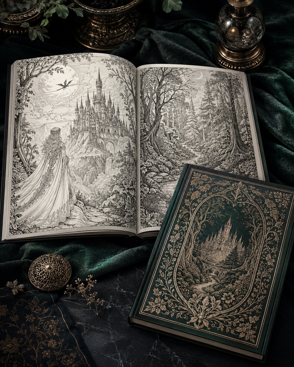 Fantasy Kingdoms collection mood artwork