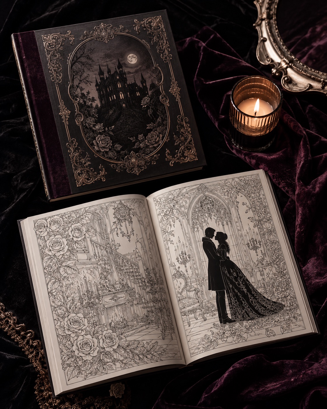 Dark Romance collection mood artwork